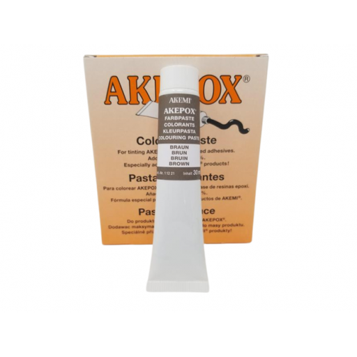 [11011221A] AKEMI - COLORANT PATE POUR AKEPOX - BRUN - TUBE 30 ML