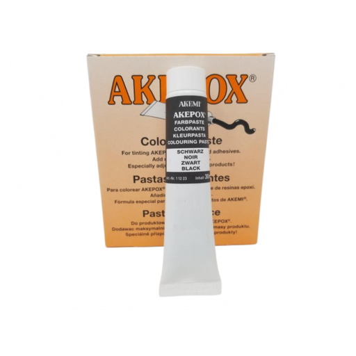 [11011223A] AKEMI - COLORANT PATE POUR AKEPOX - NOIR - Tube 30 ML