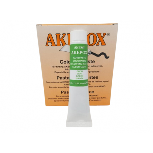 [11011225A] AKEMI - COLORANT PATE POUR AKEPOX - VERT - TUBE 30 ML