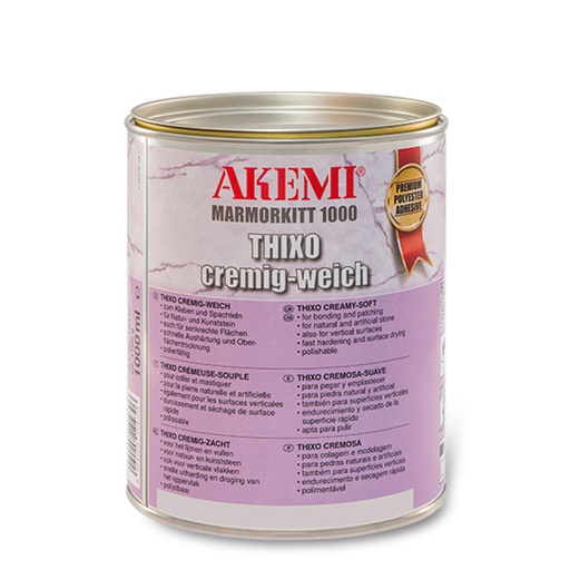 [11110428A] AK MARMORKITT 1000 THIXO POUR PIERRE BLEU - GRIS FONCE - BTE 1000 ML