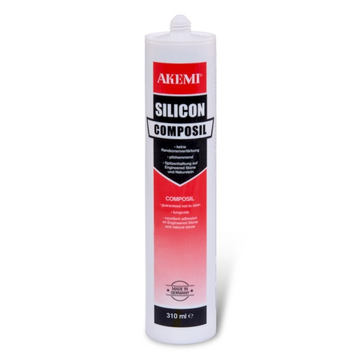 [11340406A] AKEMI - SILICONE COMPOSIL CC 1000 - NOIR 310 ML