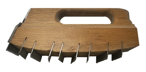 [43000083A] Chemin de Fer Bordelais Cintré Lames Dents L.40x180mm