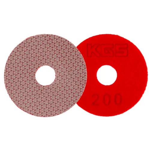[54001911A] DIS 100 DIA A SEC VELCRO GR 200 TELUM ROUGE