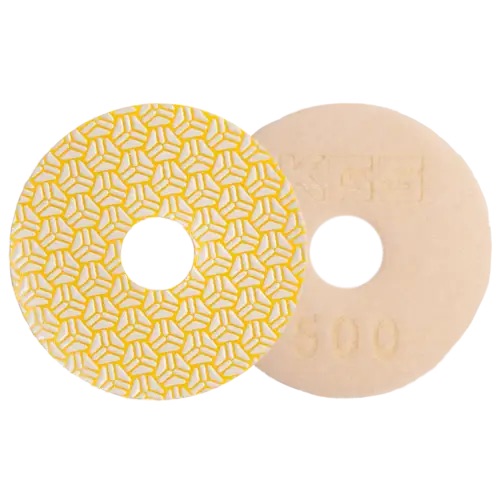 [54001913A] DIS 100 DIA A SEC VELCRO GR 500 TELUM BLANC