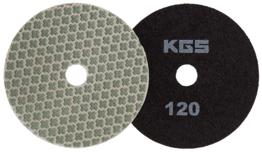 [54009602A] DISQUE 100 SEC KGS SWIFLEX XX VELCRO - G120 NOIR - 3 pièces