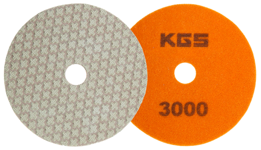 [54009607A] DISQUE 100 SEC KGS SWIFLEX XX VELCRO - G3000 ORANGE - 3 pièces