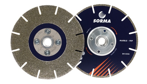 [54001969A] DISQUE 125 MD M14 Coupe et Ponce ELECTRODEPO MARBRE - SURFACE DIAMANTEE - S