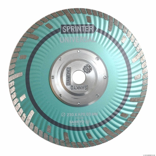 [54230005A] DISQUE 230 PLAT AL22.2mm sprinter SANKYO