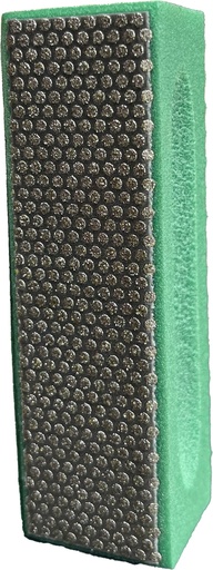 [11010584A] EPONGE DIAMANTEE 2,5 cm Verte POUR AKEPOX 4050 - GRAIN 60