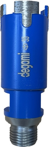 [54009935A] FORET DIAMANT A EAU DEKTON D35X60 bleu R 1/2-M14