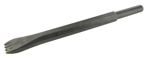 [42000503A] GRADINE CARBURE PNEUMATIQUE 12.7X55 - 4 DENTS POINTUES - L.18 R3089