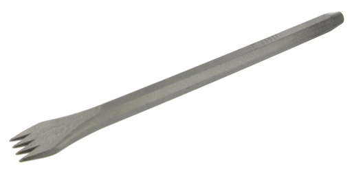 [42000132A] GRADINE ACIER MAIN 4 DENTS POINTUES - L.20 R4019