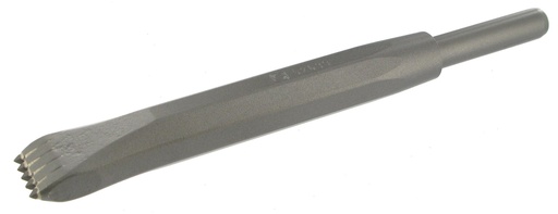 [42000519A] GRADINE CARBURE PNEUMATIQUE 12.7X55 - 5 DENTS POINTUES - L.25 R1272
