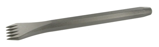 [42000029A] GRADINE ACIER MAIN 5 DENTS POINTUES - L.30 R3827