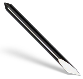 [22000333A] LAME STANDARD D610/520/60  391. 360 POUR PORTE LAME NOIR PLASTIQUE