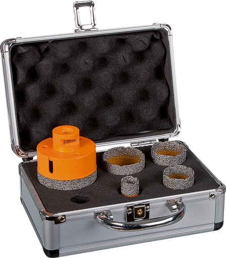 [54500901A] MALLETTE N°1 - SET FORETS CERAMIQUE ORANGE 20/35/42/50/68+FRAISE 15