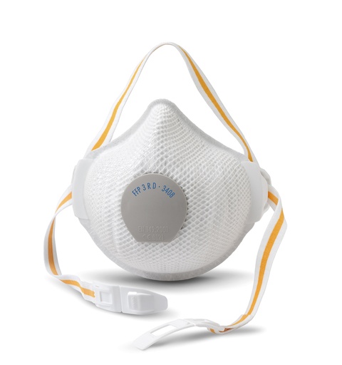 [82009582A] Masque à poussière réutilisable MX AIR PLUS PRO FFP3 R D - BTE de 5 - 3408