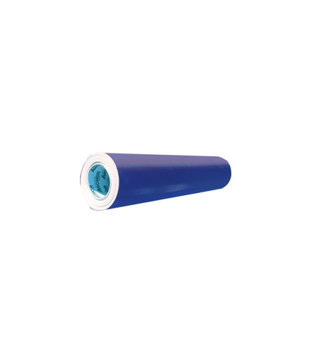 [22111835A] PAPIER SABLAGE CAOUTCHOUC  BLEU 225 635x9.10m