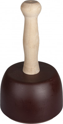 [42002608A] MAILLET BOL SYNTH. BRUN-ORANGE D140 1700 gr