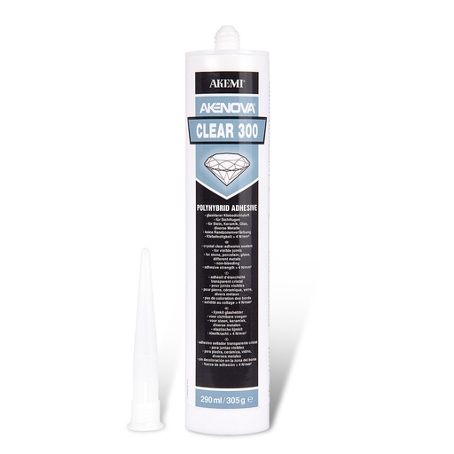 [X00000842] AKEMI - AKENOVA CLEAR 300 - CC2200 - TRANSPARENT CRISTAL - 290 ML