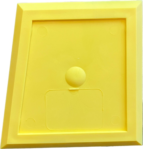 [X00000849] SPATULE SILICONE JAUNE - SOUPLE